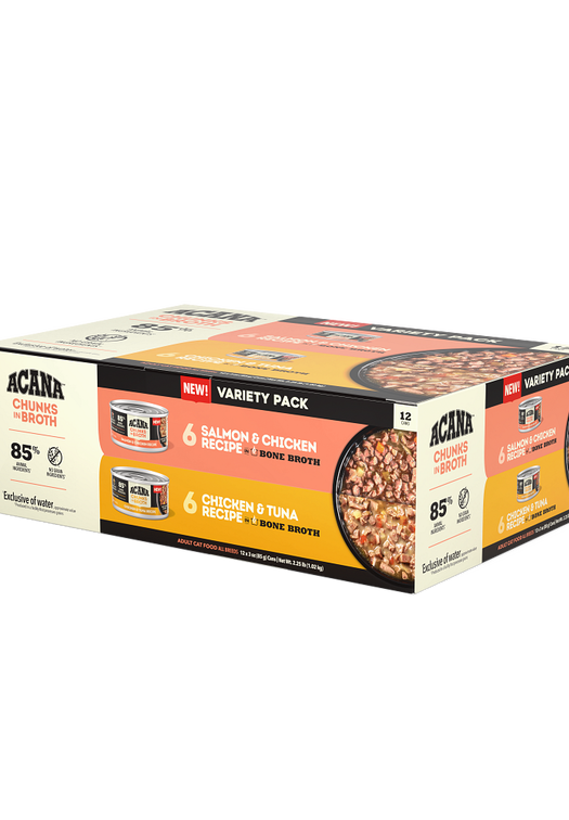 ACANA Chunks in Broth Wet Food, Variety Pack